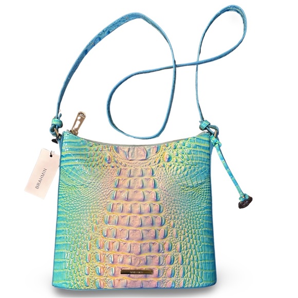 Brahmin Katie Crossbody in Cotton Candy Ombré Melbourne - Picture 16 of 16